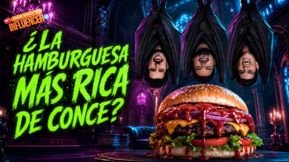 VAMPIRO CHUPA HAMBURGUESAS | Mamá Quiero Ser influencer | Cap 2